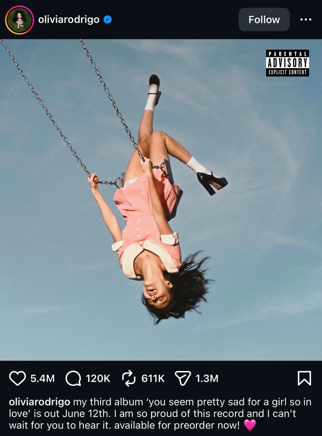 Olivia Rodrigo Announces Third Album ‘You Seem Pretty Sad for a Girl So in Love’ as Financial Impact of Prior Releases Comes Into&nbsp;Focus